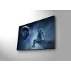 Decorative LED Lighted Canvas Painting, 45 x 70 cm, 100% Suede Canvas, Wooden Frame (3 cm), Battery-Powered with On/Off Switch, Perfect for Home Decor