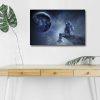 Decorative LED Lighted Canvas Painting, 45 x 70 cm, 100% Suede Canvas, Wooden Frame (3 cm), Battery-Powered with On/Off Switch, Perfect for Home Decor