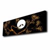 Decorative LED Lighted Canvas Painting, 30 x 90 cm, 100% Polyester Canvas, Wooden Frame (3.5-4 cm), Battery-Powered with On/Off Switch, Perfect for Home Decor