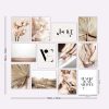 Set of 12 Decorative MDF Paintings, 20 x 15 cm | 100% MDF, 3 mm Thick | Unique Art for Home Decor, Elegant Touch for Any Space