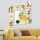 Elegant Decorative MDF Paintings (9 Pieces), 100% MDF, 3 mm Thick | 20 x 15 cm (8 pcs) & 30 x 40 cm (1 pc) | Perfect for Home Decor & Art Lovers