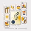 Elegant Decorative MDF Paintings (9 Pieces), 100% MDF, 3 mm Thick | 20 x 15 cm (8 pcs) & 30 x 40 cm (1 pc) | Perfect for Home Decor & Art Lovers