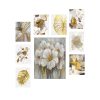 Elegant Decorative MDF Paintings (9 Pieces), 100% MDF, 3 mm Thick | 20 x 15 cm (8 pcs) & 30 x 40 cm (1 pc) | Perfect for Home Decor & Art Lovers