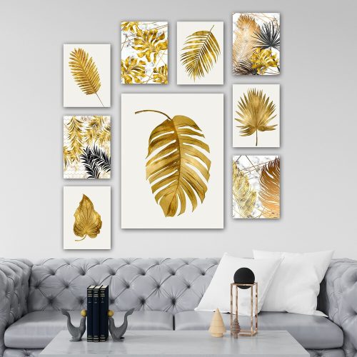 Elegant Decorative MDF Paintings (9 Pieces), 100% MDF, 3 mm Thick | 20 x 15 cm (8 pcs) & 30 x 40 cm (1 pc) | Perfect for Home Decor & Art Lovers