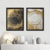 Elegant Decorative Framed Paintings (2 Pieces), 34 x 44 cm | 100% MDF, 2 cm Thick | Stylish Wall Art for Home & Office Décor, Anonymous Artist