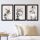 Elegant Decorative Framed Paintings (3 Pieces), 35 x 45 cm | 100% MDF, 2 cm Thick | Stylish Wall Art for Home & Office, Anonymous Artist