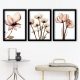 Elegant Decorative Framed Painting Set (3 Pieces), 35 x 45 cm | 100% MDF, 2 cm Thick | Stylish Wall Art for Home & Office Decor