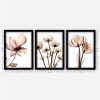Elegant Decorative Framed Painting Set (3 Pieces), 35 x 45 cm | 100% MDF, 2 cm Thick | Stylish Wall Art for Home & Office Decor
