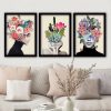 Elegant Decorative Framed Paintings (3 Pieces), 35 x 45 cm | 100% MDF, 2 cm Thick | Stylish Wall Art for Home & Office, Anonymous Artist