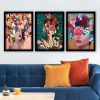 Elegant Decorative Framed Paintings (3 Pieces), 35 x 45 cm | 100% MDF, 2 cm Thick | Stylish Wall Art for Home & Office, Anonymous Artist