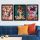 Elegant Decorative Framed Paintings (3 Pieces), 35 x 45 cm | 100% MDF, 2 cm Thick | Stylish Wall Art for Home & Office, Anonymous Artist