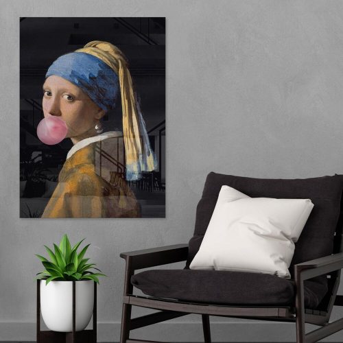 Elegant Tempered Glass Painting, 70 x 100 cm, 100% Tempered Glass (4 mm) | Stunning Wall Art for Modern Home Decor & Office Spaces
