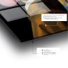 Elegant Tempered Glass Painting, 70 x 100 cm, 100% Tempered Glass (4 mm) | Stunning Wall Art for Modern Home Decor & Office Spaces