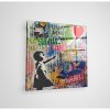 Elegant Decorative Tempered Glass Painting, 50 x 50 cm | 100% Tempered Glass, 4 mm Thick | Perfect for Modern Home Decor & Art Display