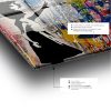 Elegant Decorative Tempered Glass Painting, 50 x 50 cm | 100% Tempered Glass, 4 mm Thick | Perfect for Modern Home Decor & Art Display