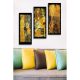 Elegant Decorative MDF Painting Set (3 Pieces), 20 x 50 cm Each | 100% MDF, 3 mm Thick | Perfect for Home Decor, Living Room & Office Spaces