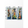 Elegant Decorative MDF Painting Set (3 Pieces), 20 x 50 cm Each | 100% MDF, 3 mm Thick | Perfect for Home Decor & Art Lovers, Stylish & Unique Design