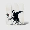 Elegant Decorative MDF Painting Set (3 Pieces), UV Printed, 20 x 70 cm Each | 100% MDF, 8 mm Thick | Perfect for Modern Home Decor & Art Display