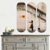 Elegant Decorative MDF Painting Set (3 Pieces), UV Printed, 20 x 70 cm Each | 100% MDF, 8 mm Thick | Perfect for Modern Home Decor & Art Display