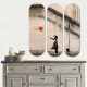 Elegant Decorative MDF Painting Set (3 Pieces), UV Printed, 20 x 70 cm Each | 100% MDF, 8 mm Thick | Perfect for Modern Home Decor & Art Display