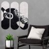 Elegant Decorative MDF Painting Set (3 Pieces), UV Printed, 20 x 70 cm Each | 100% MDF, 8 mm Thick | Perfect for Modern Home Decor & Art Display