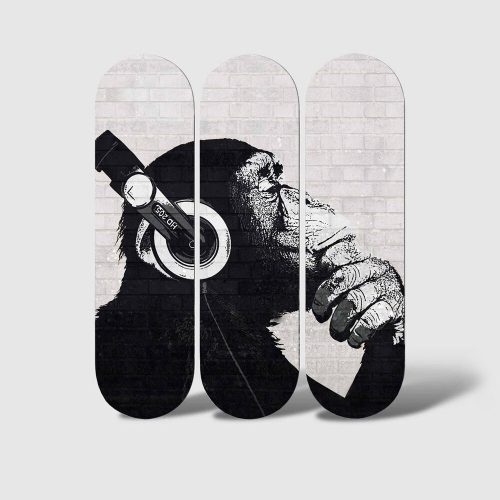 Elegant Decorative MDF Painting Set (3 Pieces), UV Printed, 20 x 70 cm Each | 100% MDF, 8 mm Thick | Perfect for Modern Home Decor & Art Display