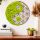 Handmade Decorative Wall Accessory, Green & Brown, 44 x 1 x 44 cm | 100% MDF/MOSS, 9 mm Thick | Unique Design with Natural Variations for Home Decor
