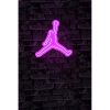 Flexible Pink LED Neon Strip Lights, 375 cm, IP67 Waterproof, DC 12V, PVC Foam Template, Type C Plug, 20.16W, Perfect for Home Decor & Parties