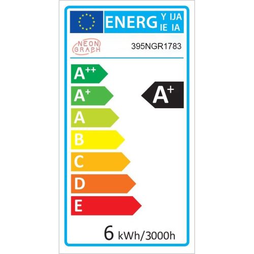 Flexible Red Neon LED Lighting Strips, IP67 Waterproof, 41x18 cm, 12V DC, Built-in Wall Hanging System, Perfect for Home Decor & Events