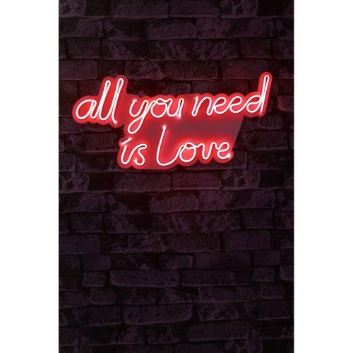 Flexible Red Neon LED Lighting Strip, 32x60 cm, IP67 Waterproof, DC 12V, PVC Foam Template, Type C Plug, 30.24W, Perfect for Home Decor & Events