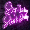 Flexible Pink LED Neon Strip Lights, 375 cm, IP67 Waterproof, DC 12V, PVC Foam Template, Type C Plug, 8W-10W/m | Perfect for Home Decor & Parties