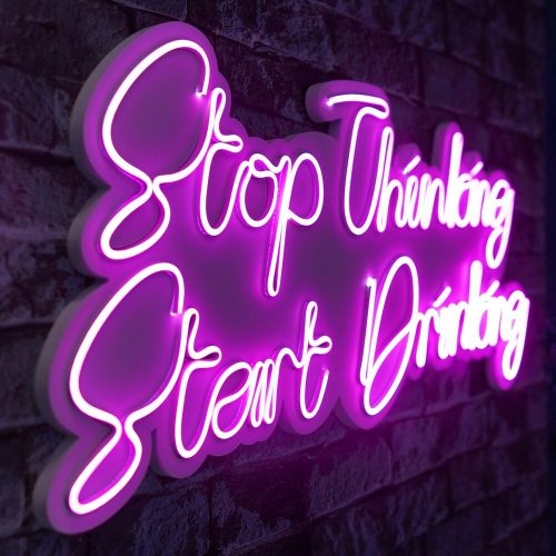 Flexible Pink LED Neon Strip Lights, 375 cm, IP67 Waterproof, DC 12V, PVC Foam Template, Type C Plug, 8W-10W/m | Perfect for Home Decor & Parties
