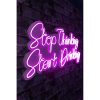 Flexible Pink LED Neon Strip Lights, 375 cm, IP67 Waterproof, DC 12V, PVC Foam Template, Type C Plug, 8W-10W/m | Perfect for Home Decor & Parties