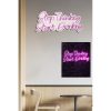 Flexible Pink LED Neon Strip Lights, 375 cm, IP67 Waterproof, DC 12V, PVC Foam Template, Type C Plug, 8W-10W/m | Perfect for Home Decor & Parties