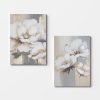 Elegant Decorative Canvas Paintings (2 Pieces), 50 x 70 cm, 100% Canvas & Wooden Frame | Perfect for Home Decor & Modern Aesthetics