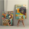 Elegant Decorative Canvas Paintings (2 Pieces), 50 x 70 cm, 100% Canvas & Wooden Frame | Perfect for Home Decor & Modern Aesthetics