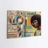 Elegant Decorative Canvas Paintings (2 Pieces), 50 x 70 cm, 100% Canvas & Wooden Frame | Perfect for Home Decor & Modern Aesthetics