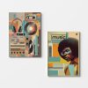Elegant Decorative Canvas Paintings (2 Pieces), 50 x 70 cm, 100% Canvas & Wooden Frame | Perfect for Home Decor & Modern Aesthetics
