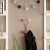 Stylish Metal Wall Hook, Copper Finish, 24 x 16 cm, Height: 40 cm | Durable Ø9 mm Thickness, Max Load 10 kg | Perfect for Home & Office Organization