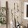 Elegant Gold Metal Wall Hook, 28 x 5 cm, Height 70 cm | Durable Ø9 mm Body, Max 10 kg Capacity | Perfect for Home & Office Decor