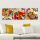 Elegant Decorative Canvas Painting Set (3 Pieces), 100% Canvas, Wooden Frame (3 cm Thick), 30 x 90 cm Total Size | Perfect for Home Decor & Art Lovers