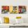 Elegant Decorative Canvas Painting Set (3 Pieces), 100% Canvas, Wooden Frame (3 cm Thick), 30 x 90 cm Total Size | Perfect for Home Decor & Art Lovers