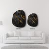 Elegant Decorative Tempered Glass Painting (50 x 65 cm), 100% Tempered Glass, 4 mm Thick | UV Printing | Perfect for Home Decor & Art Lovers, AMO-1021