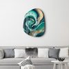 Elegant Decorative Tempered Glass Painting (50 x 65 cm), 100% Tempered Glass, 4 mm Thick | UV Printing | Perfect for Home Decor & Art Lovers