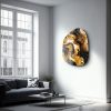 Elegant Decorative Tempered Glass Painting (88 x 68 cm), 100% Tempered Glass, 4 mm Thick, UV Printed | Perfect for Home Decor & Modern Spaces, AMO-1017