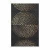Elegant Decorative Canvas Painting, 45 x 70 cm | 100% Canvas (2.8 mm) & Pine Wood Frame (22 mm) | Gold, White & Black Colors for Stylish Home Decor
