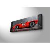 Stunning LED Lighted Canvas Painting, 30 x 90 cm, 100% Suede Canvas, Wooden Frame (3 cm) | Battery-Powered, On/Off Switch | Perfect for Home Decor