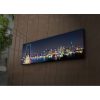Decorative LED Lighted Canvas Painting, 30 x 90 cm, 100% Suede Canvas, Wooden Frame (3 cm), Battery-Powered with On/Off Switch, Perfect for Home Decor