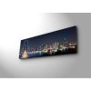 Decorative LED Lighted Canvas Painting, 30 x 90 cm, 100% Suede Canvas, Wooden Frame (3 cm), Battery-Powered with On/Off Switch, Perfect for Home Decor