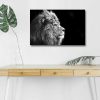 Decorative LED Lighted Canvas Painting, 45 x 70 cm, 100% Suede Canvas, Wooden Frame (3 cm), Battery-Powered with On/Off Switch, Perfect for Home Decor